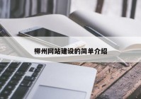 柳州网站建设的简单介绍