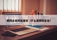 朝阳企业网站建设（什么是朝阳企业）